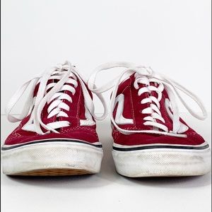 Red Old Skool Vans